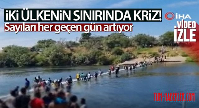 ABD-Meksika sınırındaki insani kriz