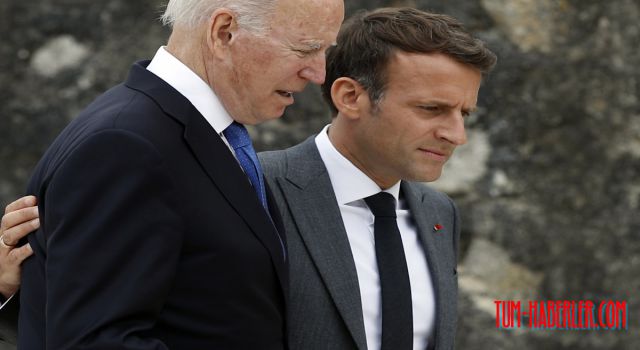 Macron ve Biden denizaltı krizini görüşecek