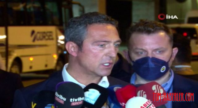 Ali Koç: Fenerbahçe'de bir kriz ortamı oluşturup kongre ümit eden bir kadro var