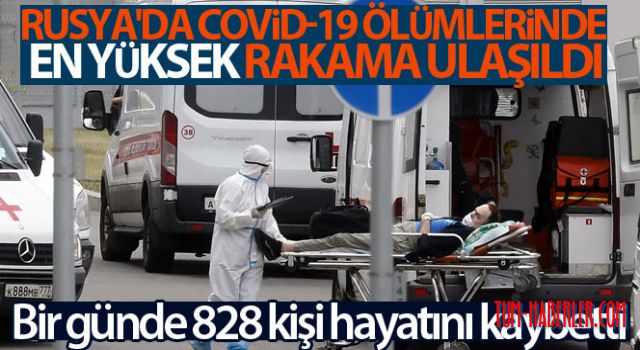 Rusya'da Covid-19 ölümlerinde en yüksek rakama ulaşıldı