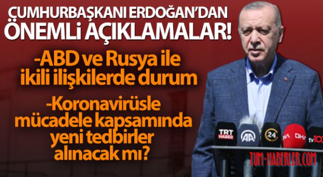Erdoğan: İki NATO ülkesi olarak bizim çok daha farklı bir konumda olmamız gerekir