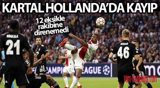 Beşiktaş Hollanda'da kayıp