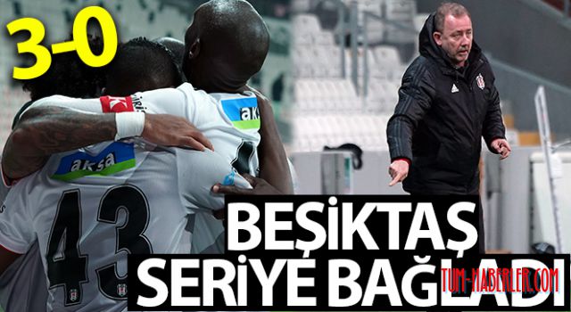Beşiktaş sahasında Kasımpaşa'yı 3-0 mağlup etti