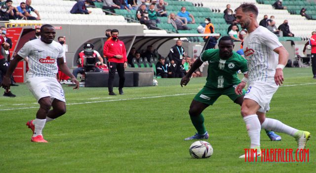 GZT Giresunspor, Rizespor'u 2-0'la geçti