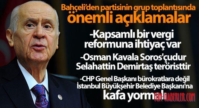 Bahçeli: Kaynak dağılımında adalet ve etkinlik sağlanmalıdır