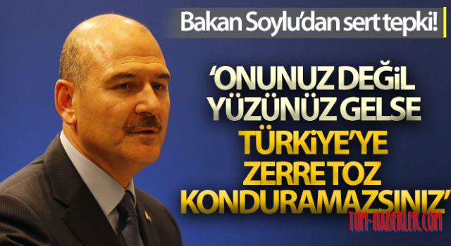 Süleyman Soylu, gündeme dair açıklamada bulundu