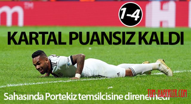 Beşiktaş,Sporting Lizbon'a 4-1 mağlup oldu