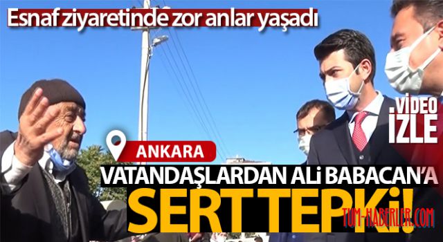 Vatandaşlardan Ali Babacan'a sert tepki!
