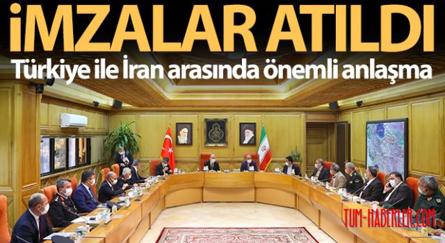 Türkiye ve İran Güvenlik İş Birliği Mutabakat Zaptı imzaladı