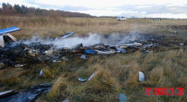 Rusya'da küçük uçak düştü: 2 ölü