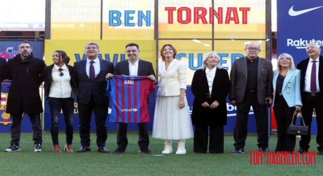 Barcelona'da Xavi dönemi resmen başladı