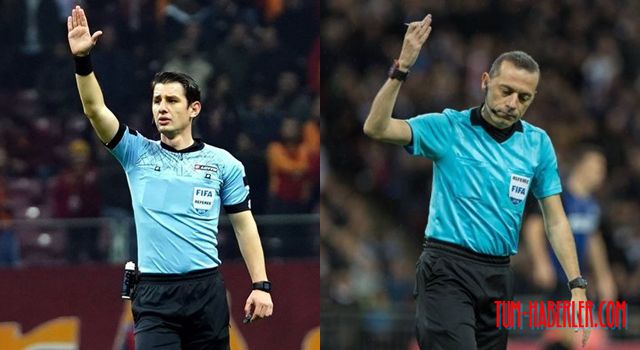 UEFA Cüneyt Çakır ve Halil Umut Meler'e yeni görev verdi