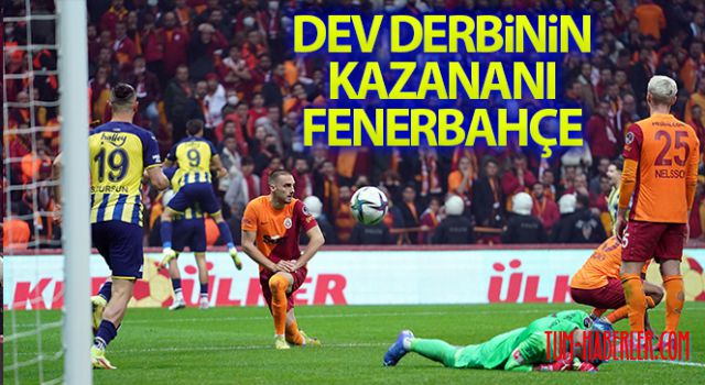 Fenerbahçe, Galatasaray karşısında galip geldi
