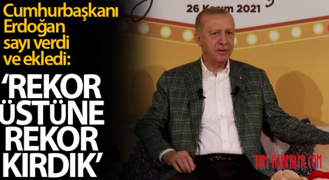 Cumhurbaşkanı Erdoğan, İzmir'de engellilerle bir araya geldi