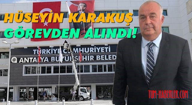 Antalya Büyükşehir Belediyesi'nde deprem!