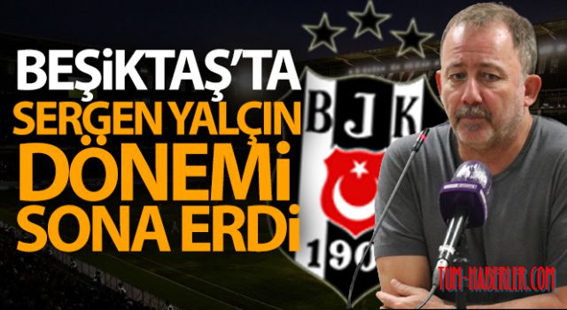 Sergen Yalçın istifa etti