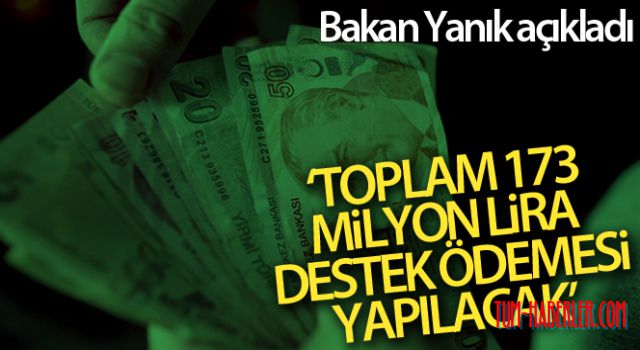 Bakan Yanık açıkladı: İhtiyaç sahibi ailelere SED ödemesi yapılacak
