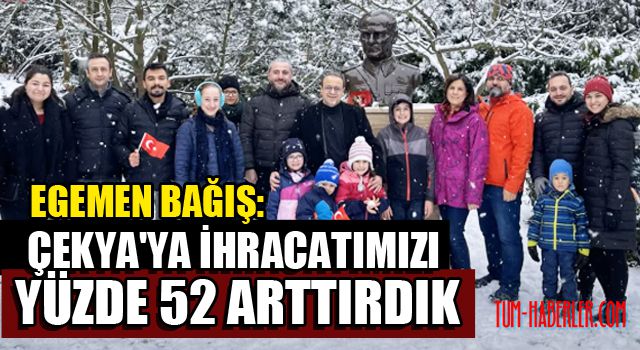 Türkiye'nin Çekya'ya ihracatı yüzde 52 arttı
