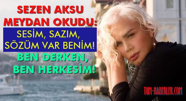 Sezen Aksu meydan okudu: Direniyoruz sakin, sakin!
