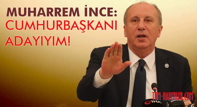 İnce: CHP kanallarında belki öldüğümde haber olurum!