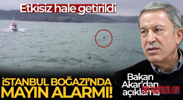 İstanbul Boğazı'nda mayın alarmı