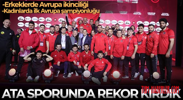 Milli güreşçiler 17 madalya ile Macaristan'da rekor kırdı