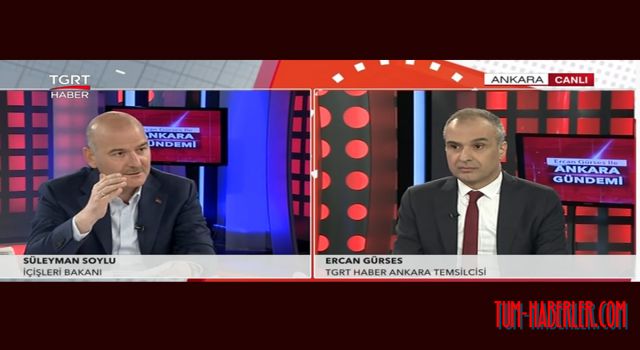 Bakan Soylu'dan TGRT Haber'de gündeme dair önemli açıklamalar