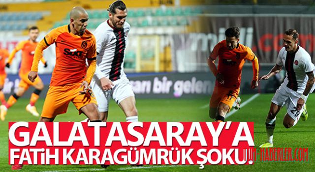 Fatih Karagümrük 2 - 1 Galatasaray