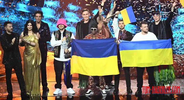 Eurovision 2022 yarışmasını Ukrayna kazandı