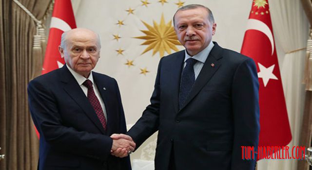 Cumhurbaşkanı Erdoğan, Bahçeli ile görüşecek