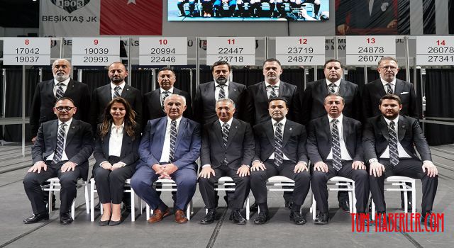 Beşiktaş yönetim kurulunda görev dağılımı yapıldı