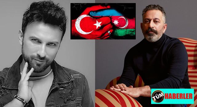 Tarkan ve Cem Yılmaz'dan Azerbaycan paylaşımı