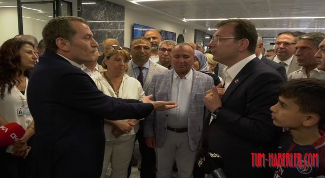 İmamoğlu ile Zeytinburnu Belediye Başkanı Arısoy arasında gerginlik