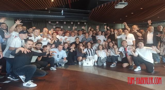 Beşiktaş'ta bayramlaşma töreni yapıldı