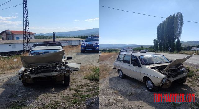 Manisa'nın Demirci ilçesinde trafik kazası