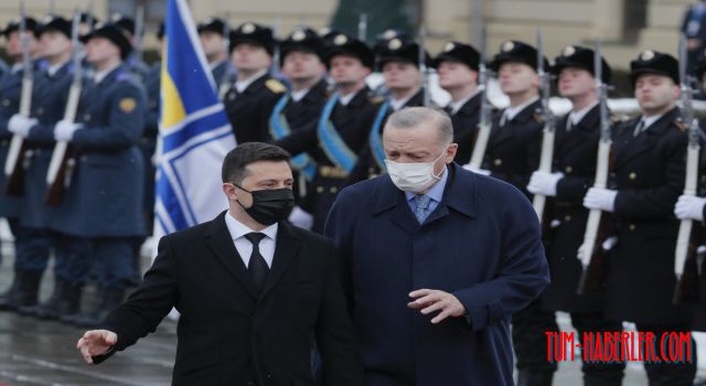 Cumhurbaşkanı Erdoğan, Vladimir Zelenskiy ile telefonda görüştü