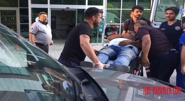 Gözünden arının sokması sonucu fenalaşan kişi hastaneye kaldırıldı