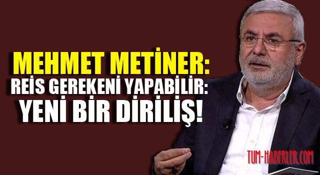 Metiner yazdı: 15 Temmuz yaşandı mı?