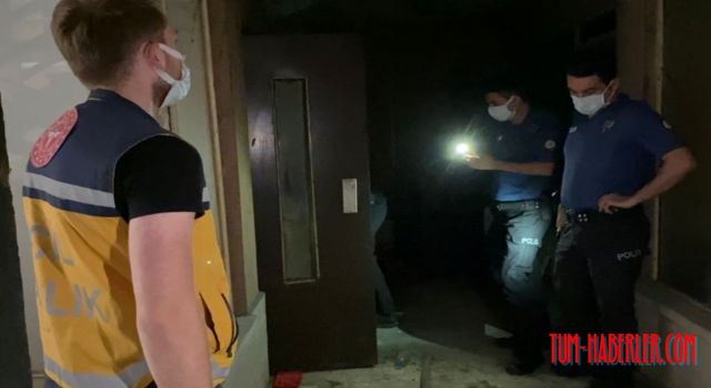 İş merkezi asansöründe erkek cesedi bulundu