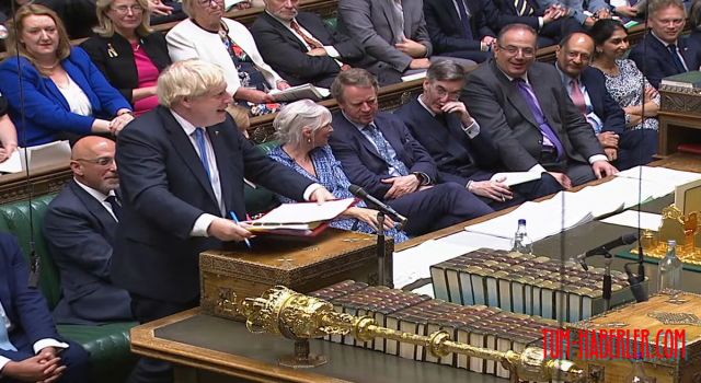 Boris Johnson'dan veda konuşması
