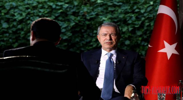 Bakan Akar, Al-Jazeera televizyonuna konuştu