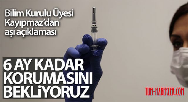 Bilim Kurulu Üyesi Kayıpmaz'dan Flaş açıklama