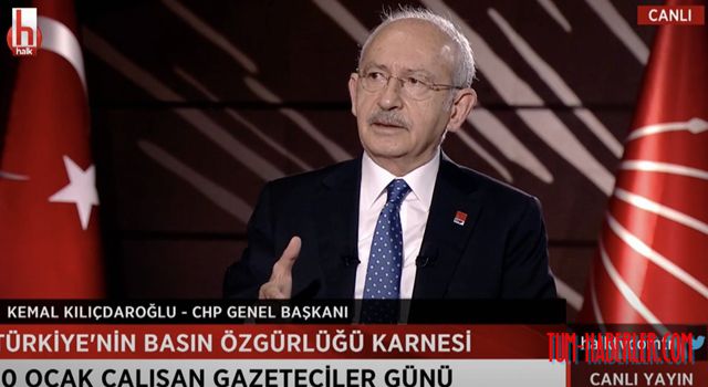 Kılıçdaroğlu: Gazeteci patronuna karşı da bağımsız olmalı