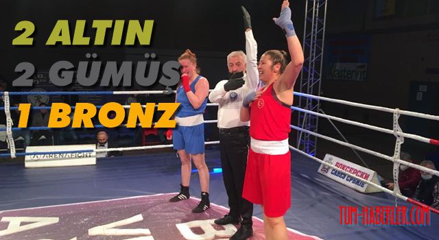 Olimpik kadın boks milli takımı 5 madalya ile dönüyor