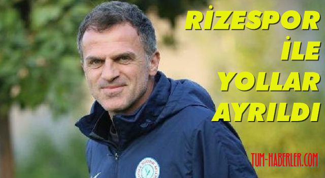 Rizespor ile Stjepan Tomas yollarını ayırdı
