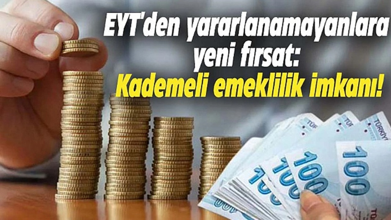 Kademeli Emeklilik geliyor! TBMM’ye yeni teklif sunuldu