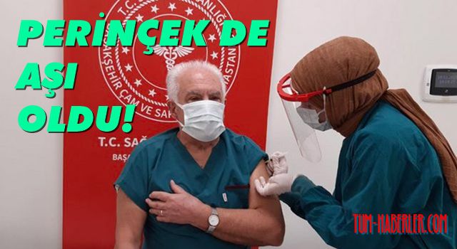 VP lideri Perinçek de Kovid-19'a karşı aşı oldu