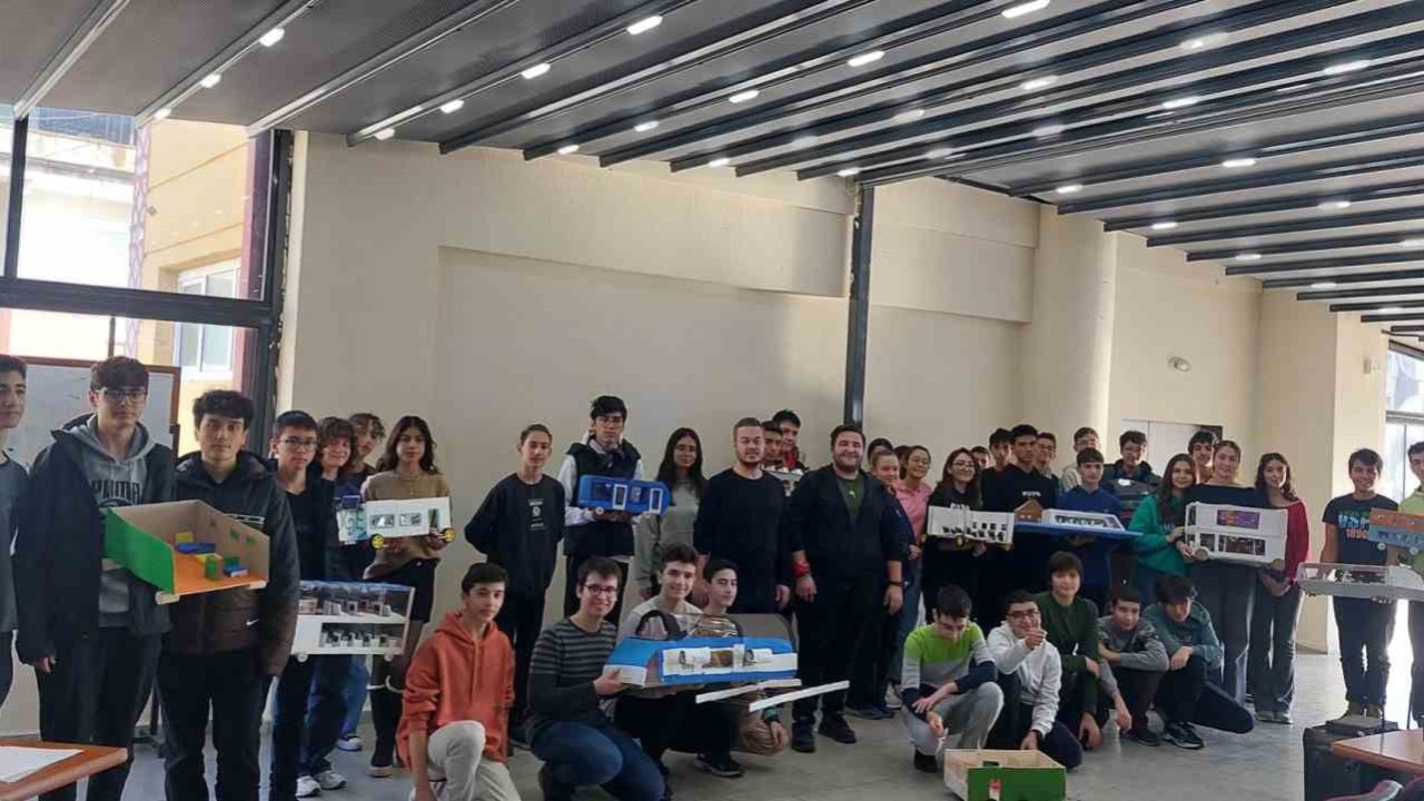 Aydın'da Genç mucitler, projelerini sergiledi