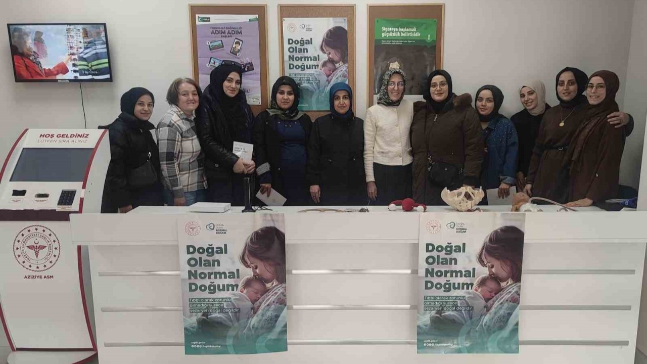 Normal doğum teşvik ediliyor