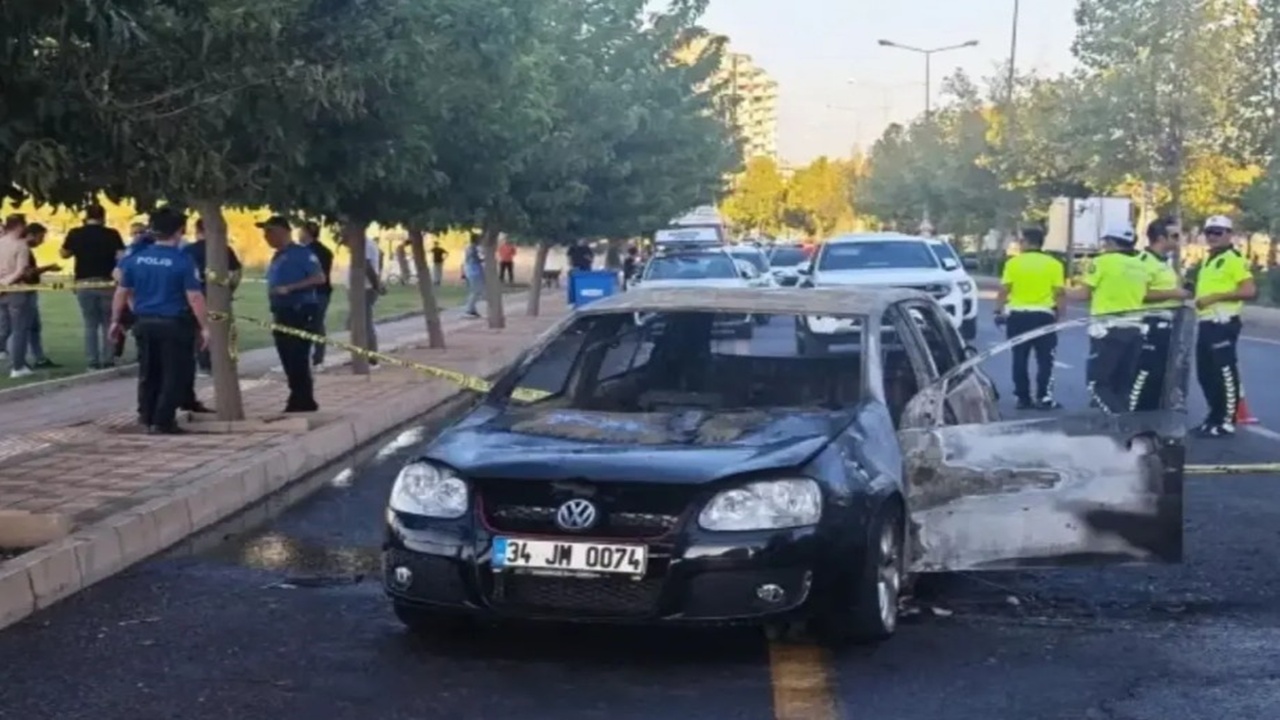Diyarbakır’da Silahlı Kavga: Bir Kişi Ağır Yaralandı, Araç Ateşe Verildi